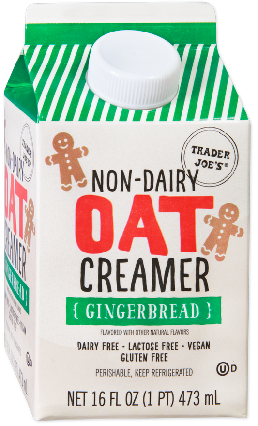 Non-Dairy Oat Creamer Gingerbread