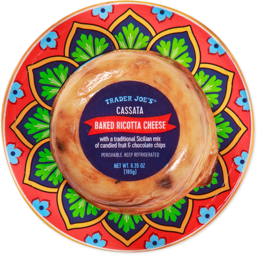 Cassata Baked Ricotta Cheese