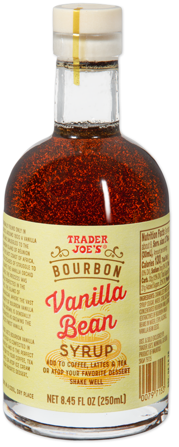 Bourbon Vanilla Bean Syrup