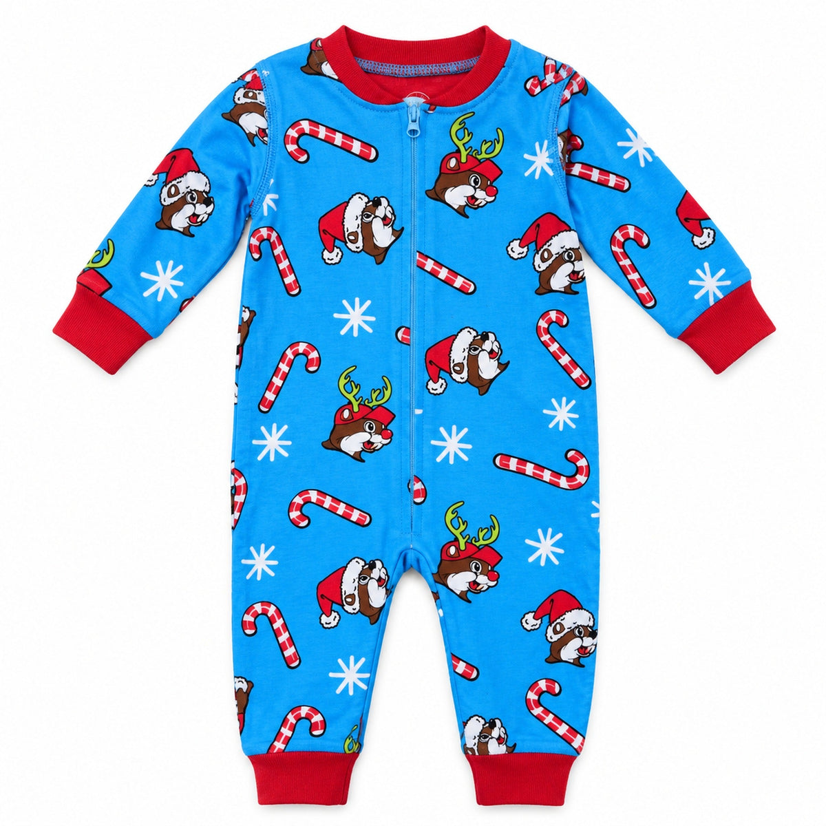 Buc-ee's | Blue Christmas Onesie - Infant