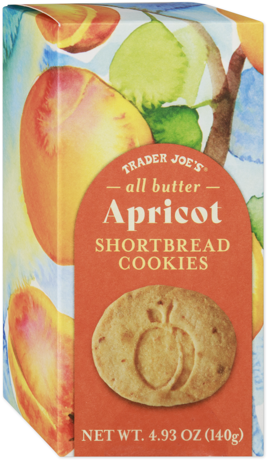 All Butter Apricot Shortbread Cookies