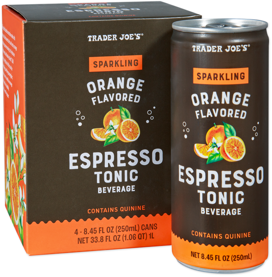 Sparkling Orange Flavored Espresso Tonic