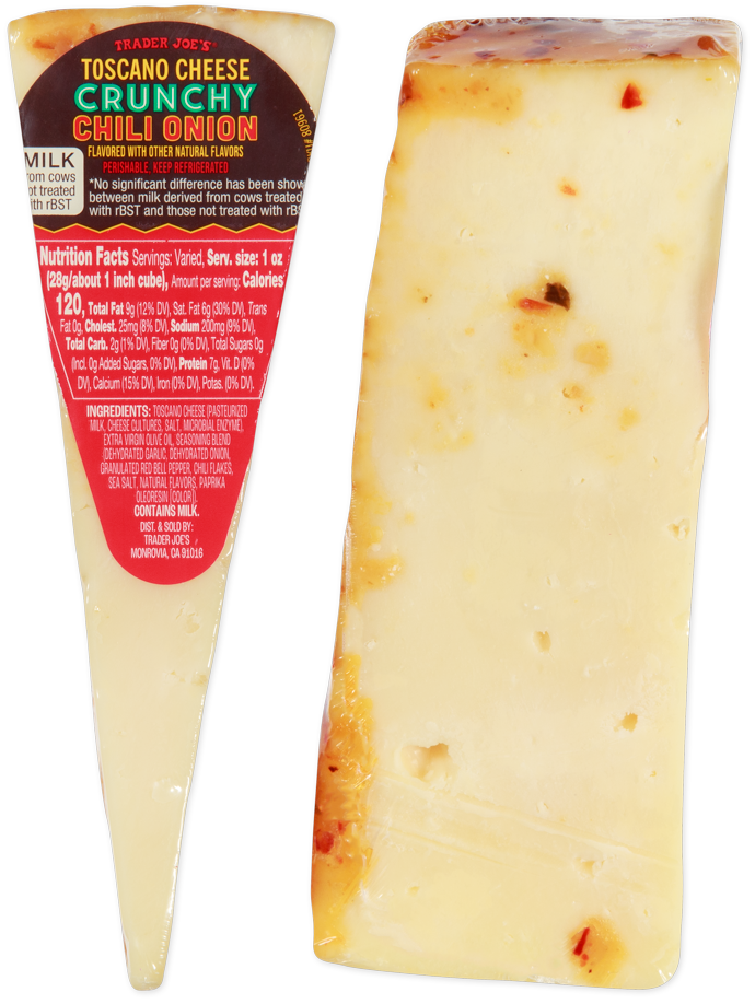 Toscano Cheese Crunchy Chili Onion