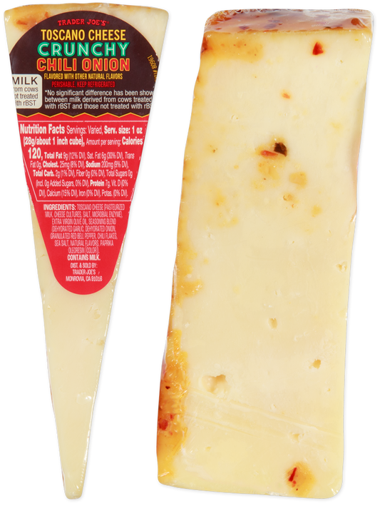 Toscano Cheese Crunchy Chili Onion