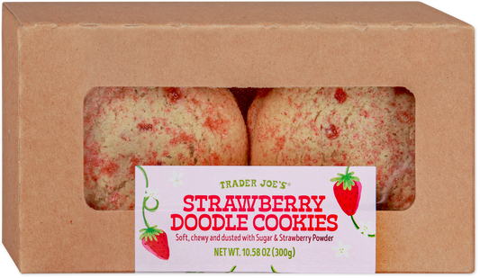 Strawberry Doodle Cookies
