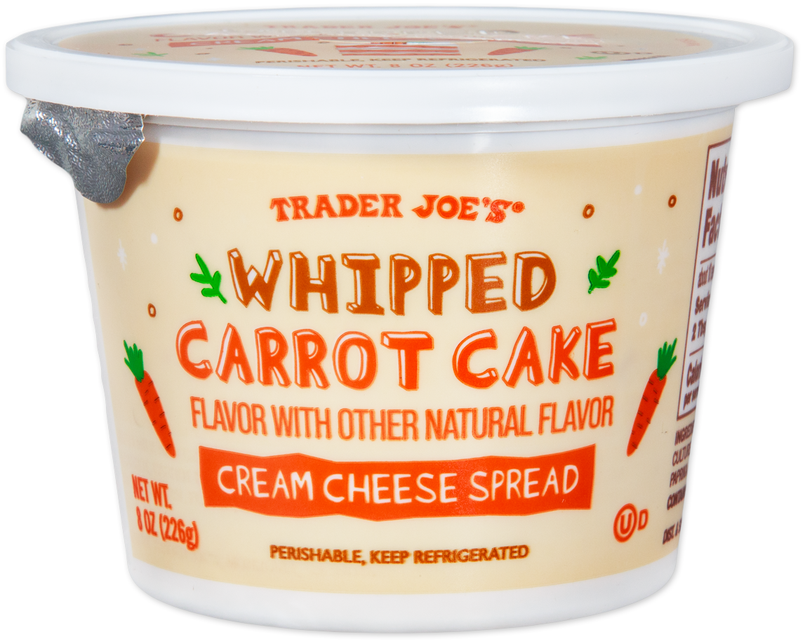 Whipped Carrot Cake Cream Cheese Spread
