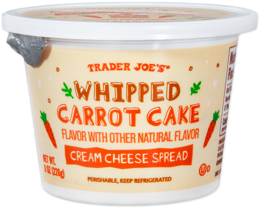 Whipped Carrot Cake Cream Cheese Spread