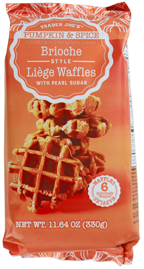 Pumpkin & Spice Brioche Style Liège Waffles