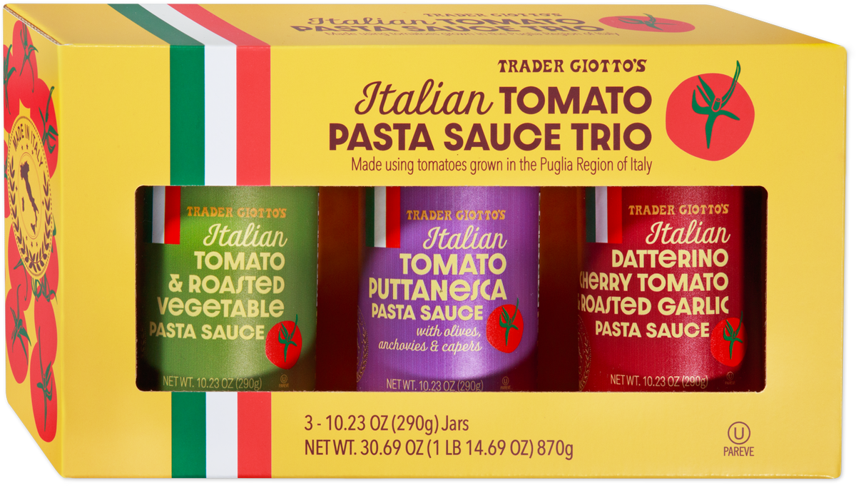 Italian Tomato Pasta Sauce Trio