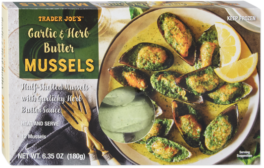 Garlic & Herb Butter Mussels