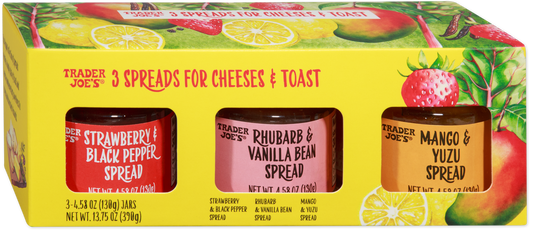 3 Spreads for Cheeses & Toast