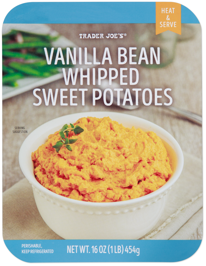 Vanilla Bean Whipped Sweet Potatoes