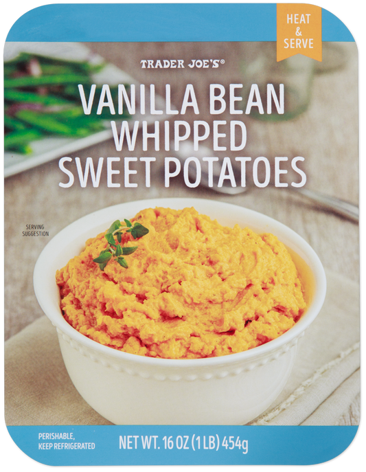 Vanilla Bean Whipped Sweet Potatoes