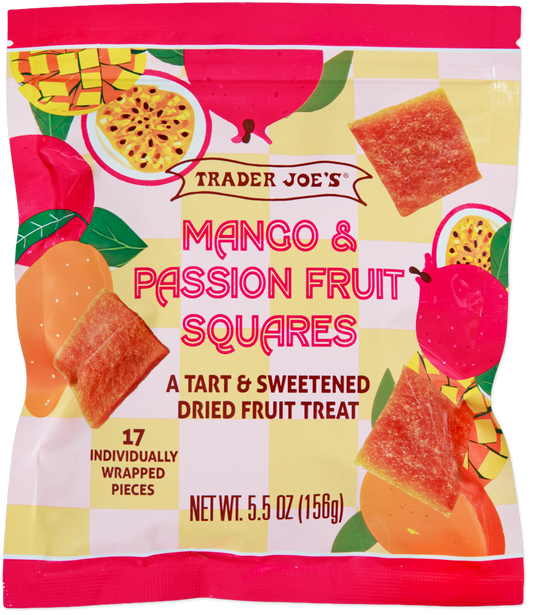Mango & Passion Fruit Squares
