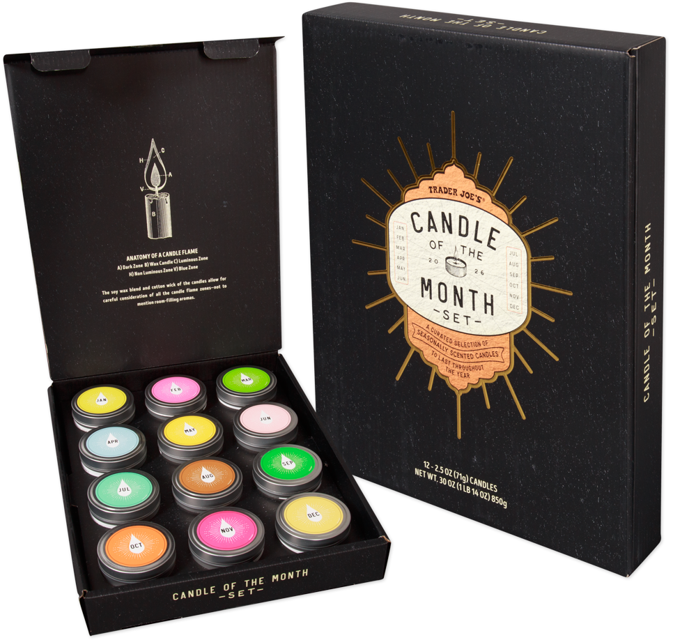Candle of the Month Set