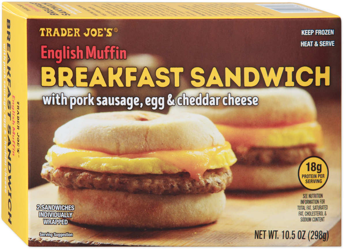 English Muffin Breakfast Sandwich