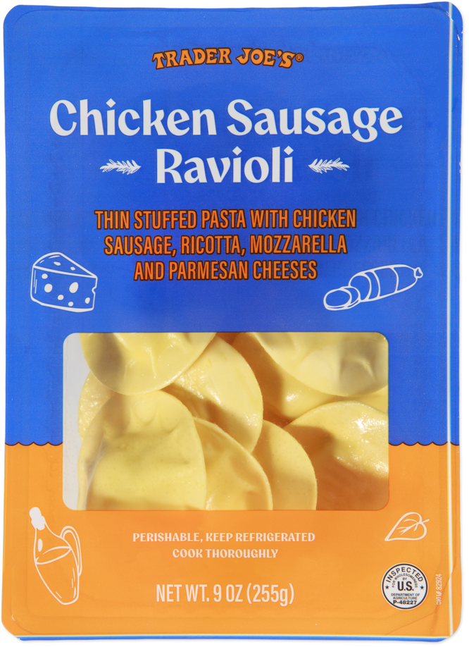 Chicken Sausage Ravioli