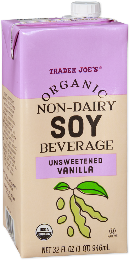 Organic Non-Dairy Unsweetened Vanilla Soy Beverage