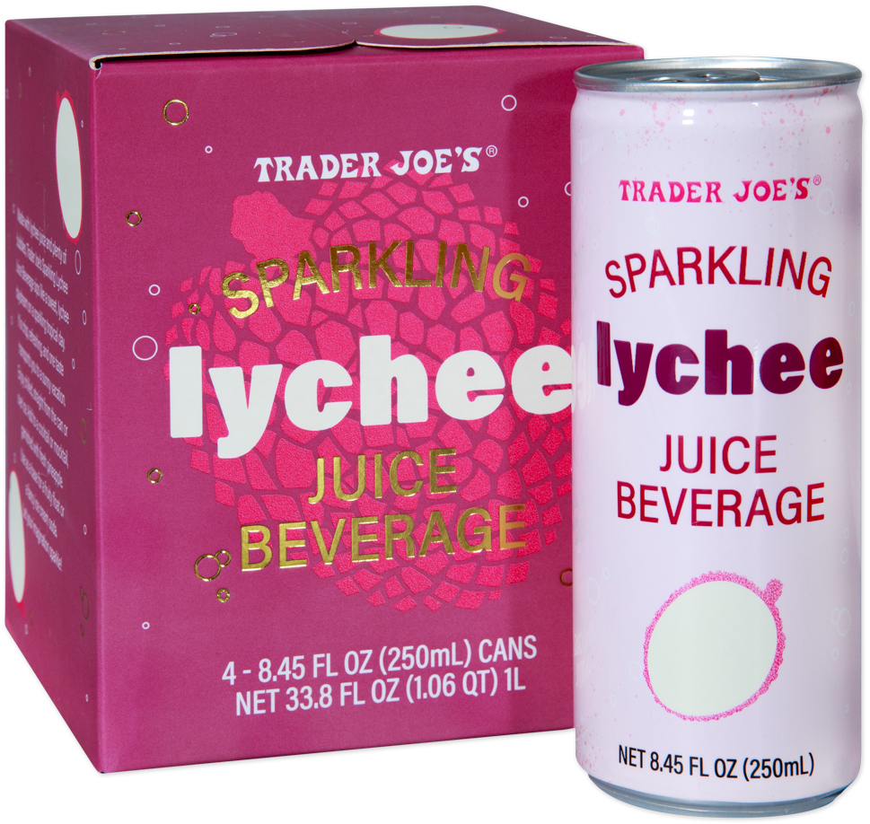 Sparkling Lychee Juice Beverage