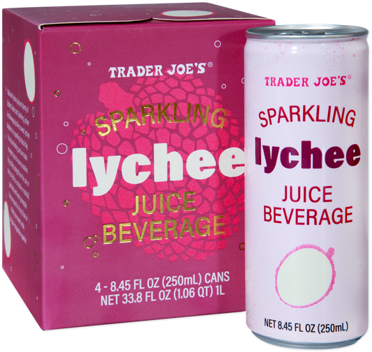 Sparkling Lychee Juice Beverage