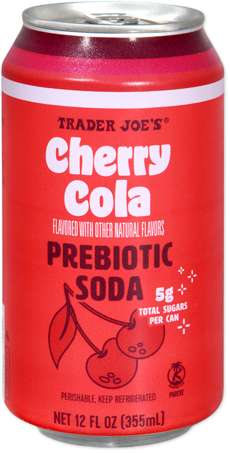 Cherry Cola Prebiotic Soda