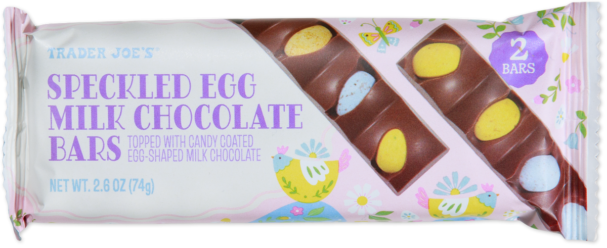 Speckled Egg Milk Chocolate Bars