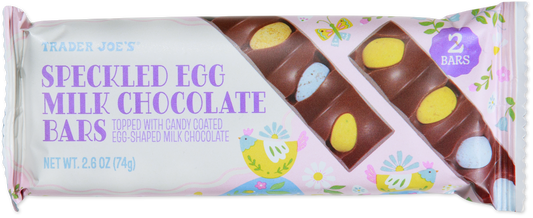 Speckled Egg Milk Chocolate Bars
