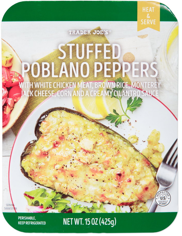 Stuffed Poblano Peppers