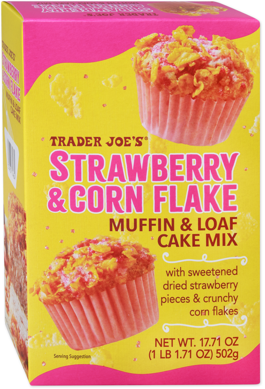 Strawberry & Corn Flake Cake Muffin & Loaf Cake Mix