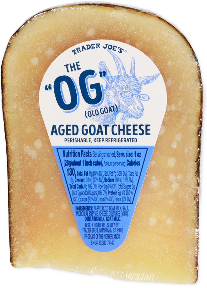 The "OG" (Old Goat) Aged Goat Cheese