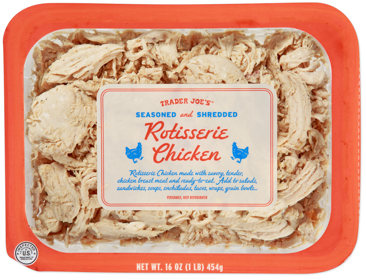 Seasoned and Shredded Rotisserie Chicken