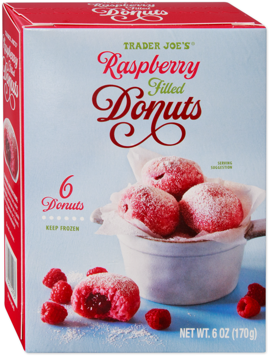 Raspberry Filled Donuts