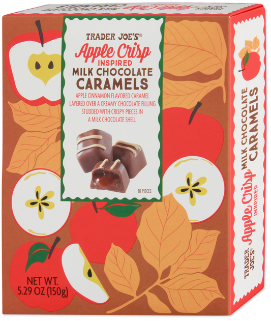 Apple Crisp Milk Chocolate Caramels