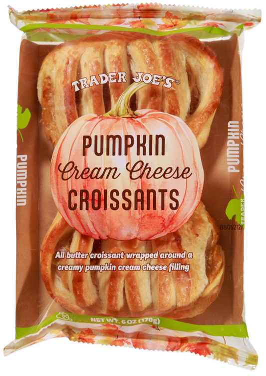Pumpkin Cream Cheese Croissants