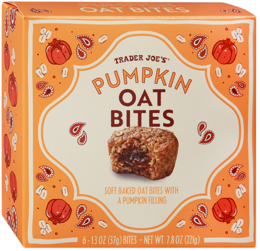 Pumpkin Oat Bites