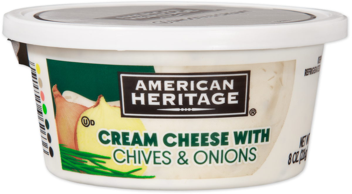 American Heritage® Cream Cheese with Chives & Onions