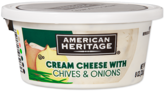 American Heritage® Cream Cheese with Chives & Onions