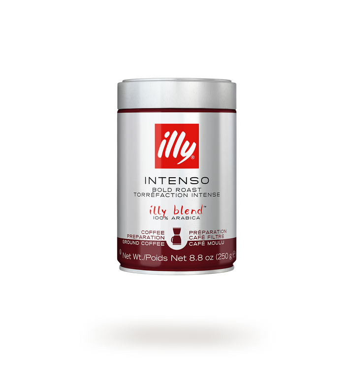 Illy Dark Roast Ground Coffee Drip 8.8 oz