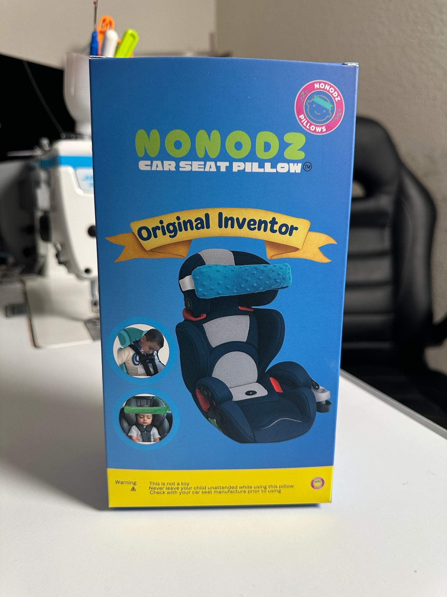 NoNodz Car Seat Support Pillows