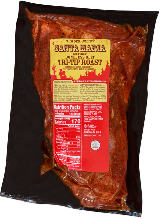 Santa Maria Tri-Tip Roast 1 lb