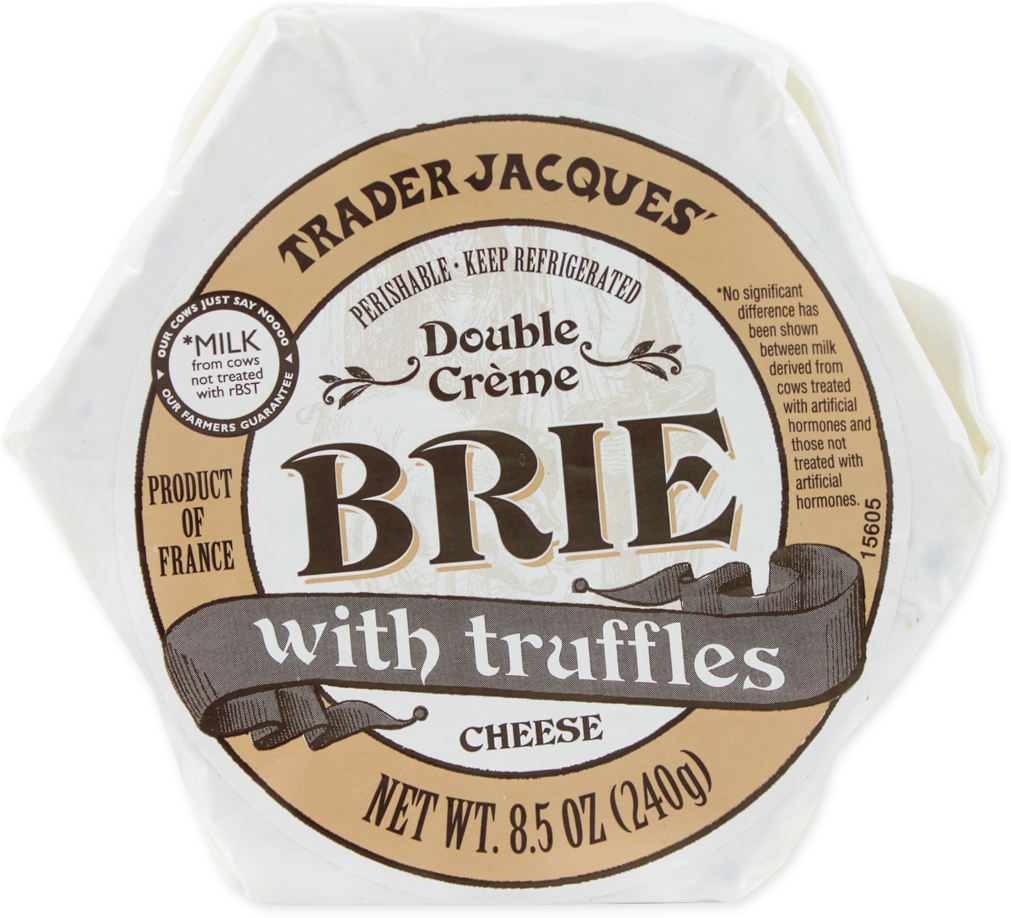 Double Crème Brie with Truffles