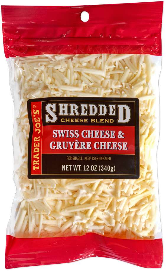 Shredded Swiss Cheese & Gruyère Cheese