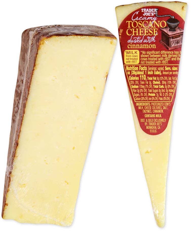 Creamy Toscano Cheese Dusted with Cinnamon
