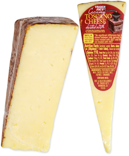 Creamy Toscano Cheese Dusted with Cinnamon