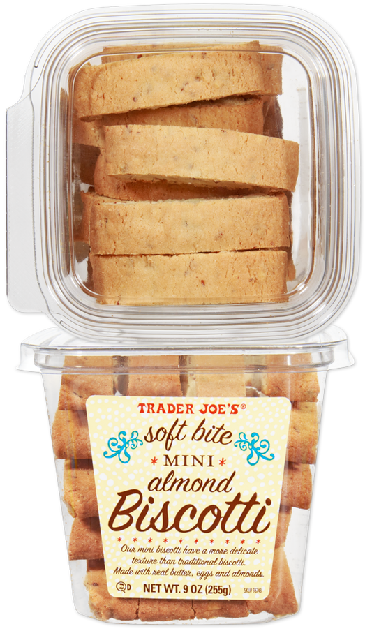 Soft Bite Mini Almond Biscotti