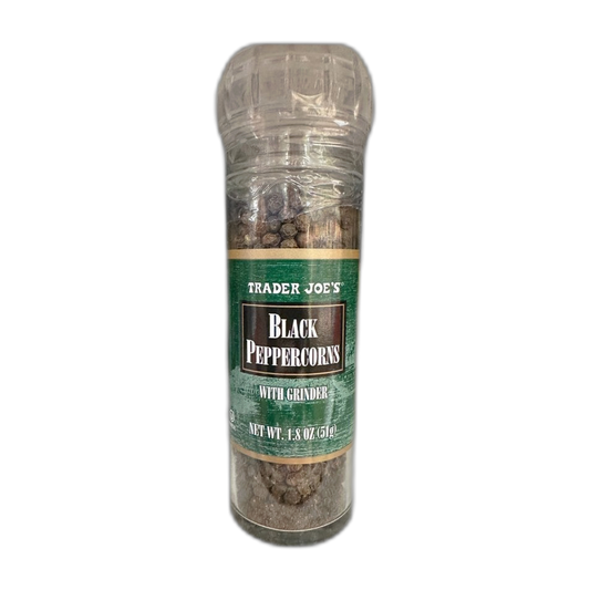 Trader Joe's | Black Peppercorns with Grinder
