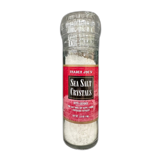 Trader Joe's | Sea Salt Crystals with Grinder
