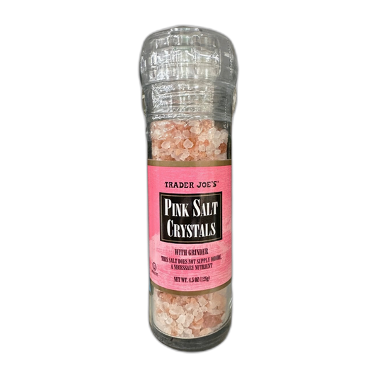 Trader Joe's | Pink Salt Crystals with Grinder