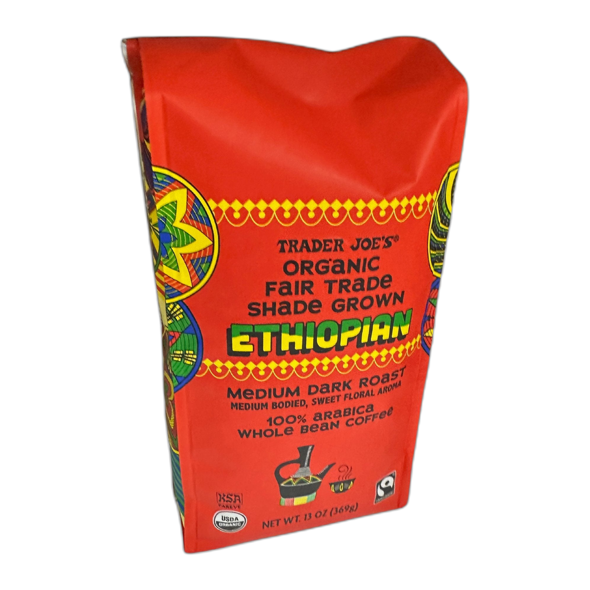 Medium Dark Roast ORGANIC whole Coffee Bean | Trader Joe's