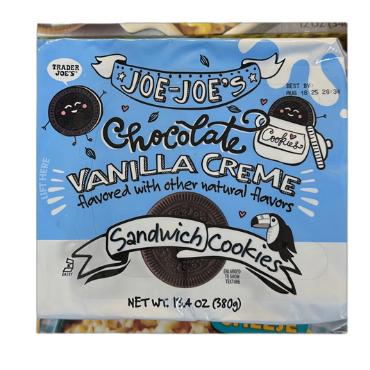 Trader Joe's | Joe Joe’s Chocolate Vanilla Crème Sandwich Cookies
